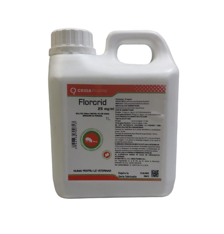 FLORCRID 25 MG / ML 1 L
