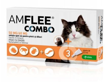 AMFLEE COMBO CAT 50 MG 3PIP/CUT