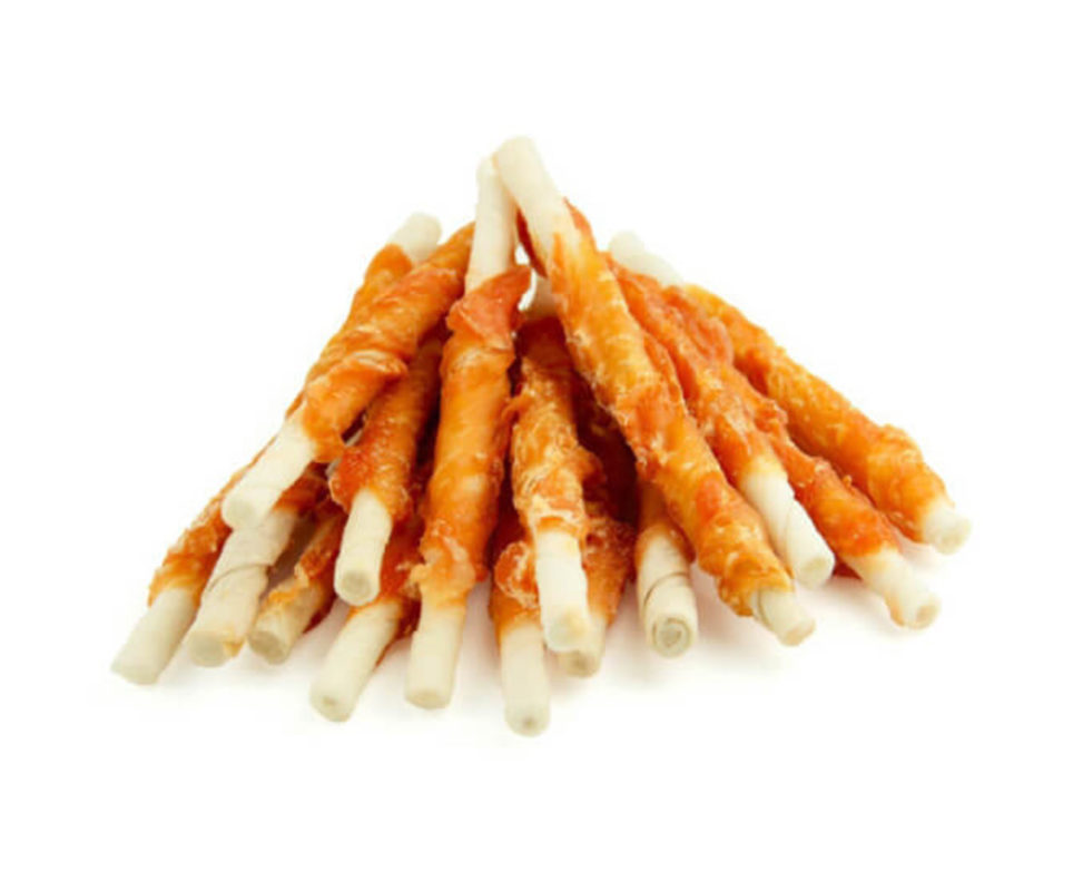 rawhiderolls with chicken 1kg