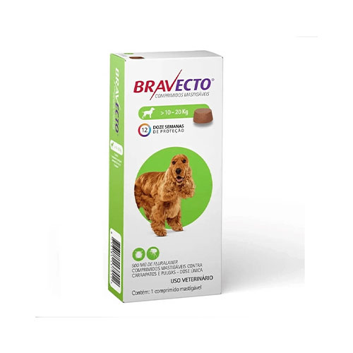 BRAVECTO 10-20 KG 500 MG
