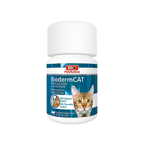 BIO PETACTIVE BIODERMCAT 100 TABLETE