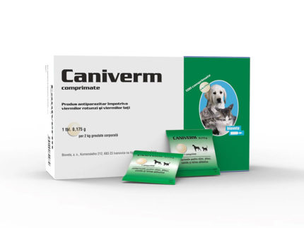 Caniverm 0.175 g caini pisici