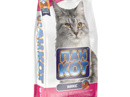 Hrana Uscata Pisici Pan Kot - Mixt Pui, Vita, Peste 400g