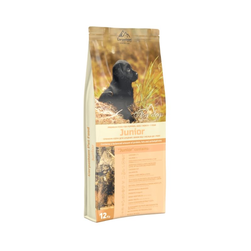  Hrana Uscata PREMIUM CARPATHIAN Dog – Junior 3kg