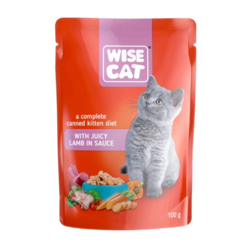 Hrana Umeda Pisici CARPATHIAN WISE CAT - Kitten Miel in Sos 100g 24buc/bax