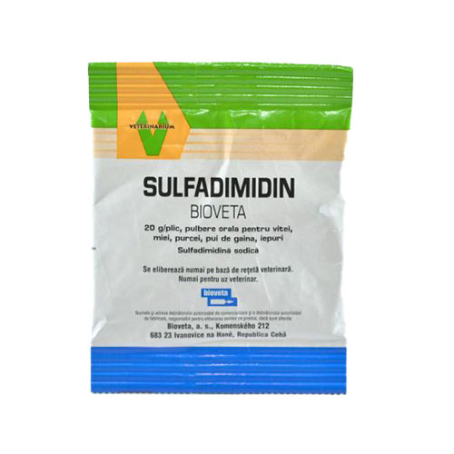 SULFADIMIDIN BIOVETA 20 GR