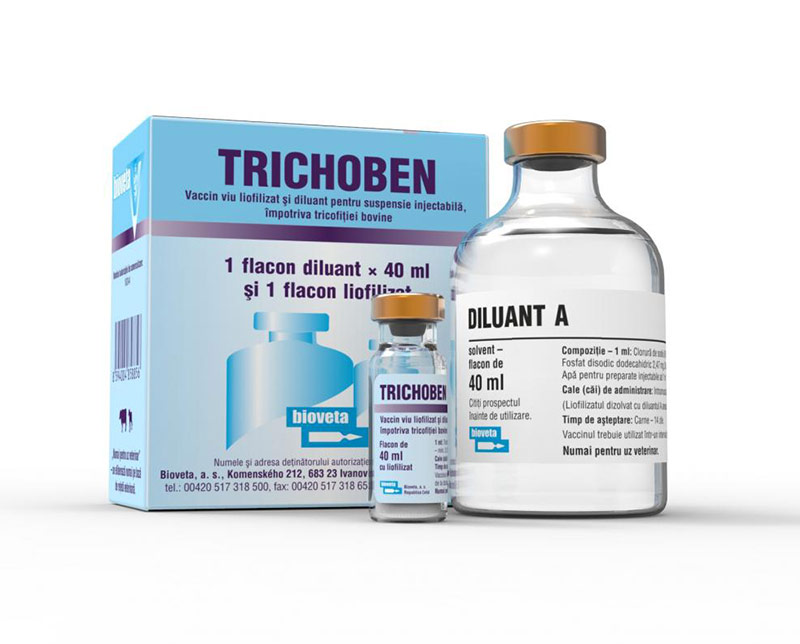 Trichoben inj 40 ml