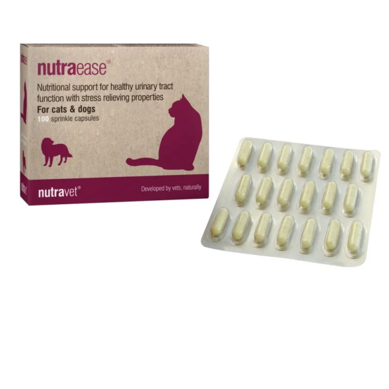 NUTRAVET NUTRAEASE CAINI- PISICI 100 COMPRIMATE