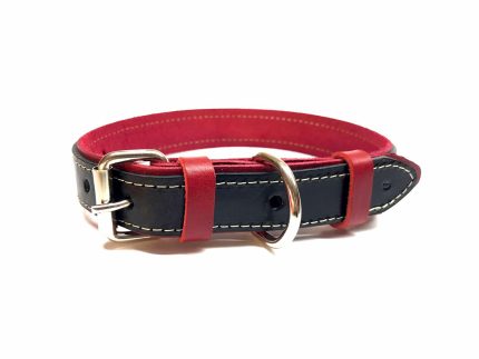 Zgarda Piele Naturala Dubla