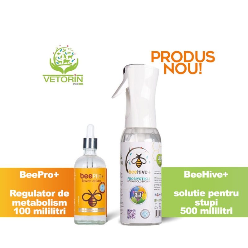 Pachet BEE Pro+ 100 ml + BeeHive 500 ml.
