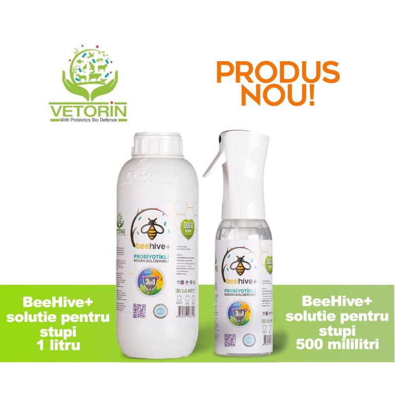 Pachet BEE Hive+ 1 litru + BeeHive 500 ml.