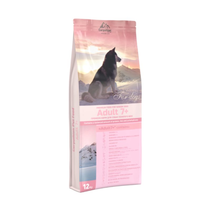  Hrana Uscata CARPATHIAN PREMIUM Dog - Adult 7+ 3kg