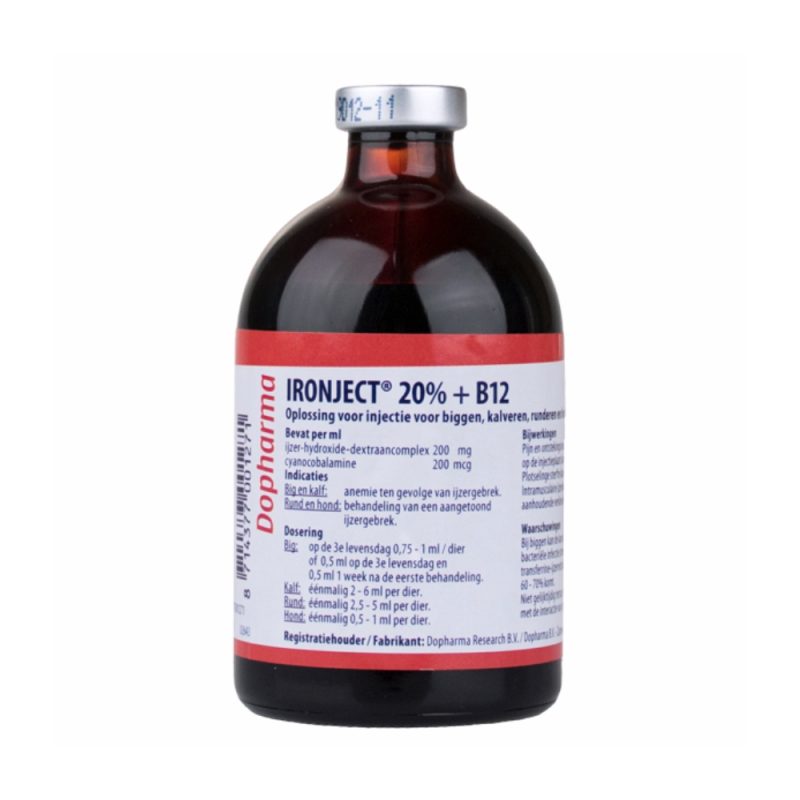 IRONJECT - fier 20% + vit B12