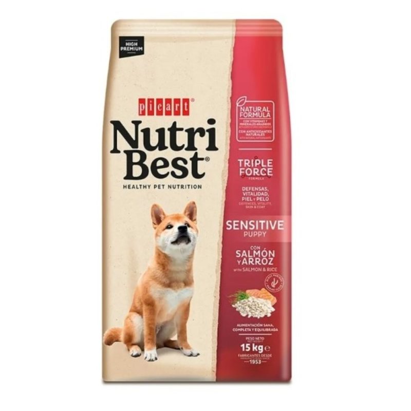 Hrana PREMIUM Nutribest Puppy - Pui si Orez 15kg