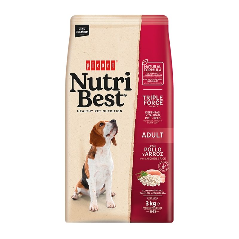 Hrana PREMIUM Nutribest Adult - Pui si Orez 15kg