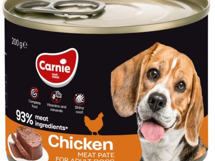 Hrana Umeda Caini Carnie 93% Carne - Pui 200g