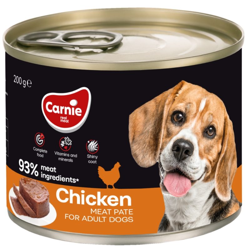 Hrana Umeda Caini Carnie 93% Carne - Pui 200g